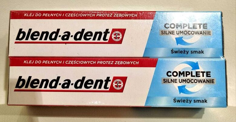 BLEND-A-DENT Complete Fresh protēžu fiksācijas krēms 47g  1+1