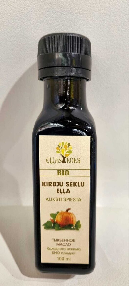 Ķirbju seklu eļļa 100ml vai 250ml