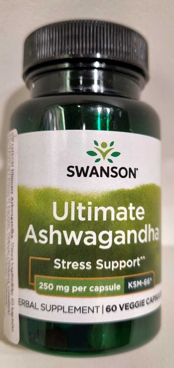 SWANSON Ašvaganda Vitanija Ultimate Ashwagandha KSM-66 kapsulas N60
