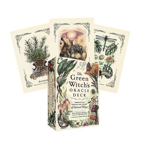 Metaforiskās asociativās kārtis Green Witch - 50 kārtis