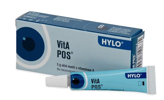 VITA-POS ar A vitamīnu acu ziede 5 g