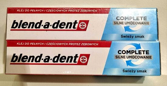BLEND-A-DENT Complete Fresh protēžu fiksācijas krēms 47g  1+1