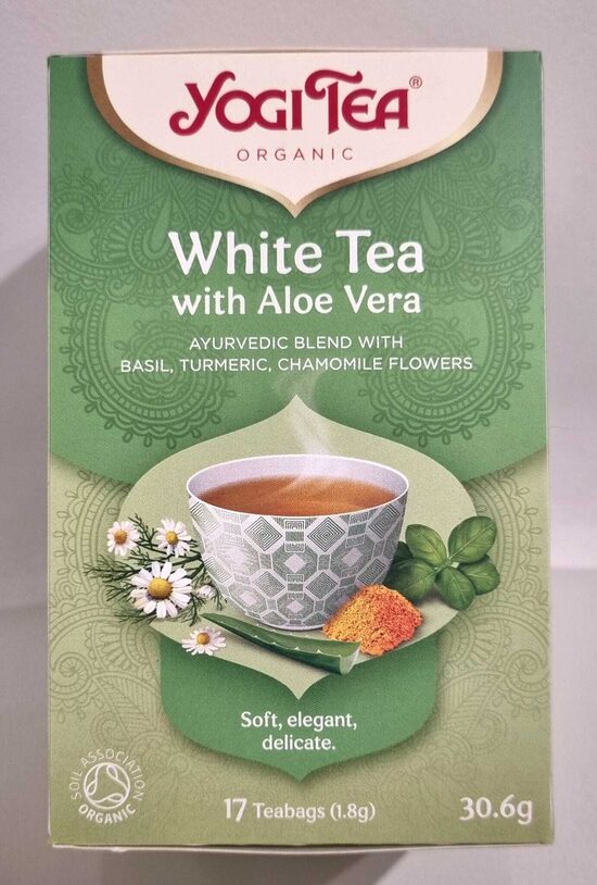 YOGI TEA® White tea with Aloe Vera N17