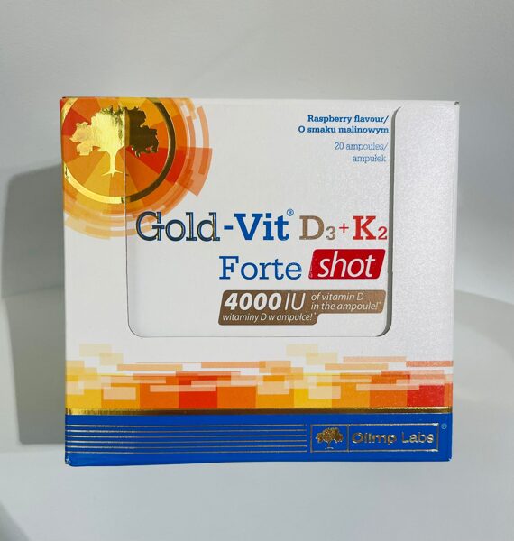 OLIMPLABS Gold-Vit D3+K2 Forte Shot šķidrums, 25ml N20