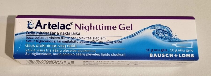 Artelac nightime acu gels, 10 g