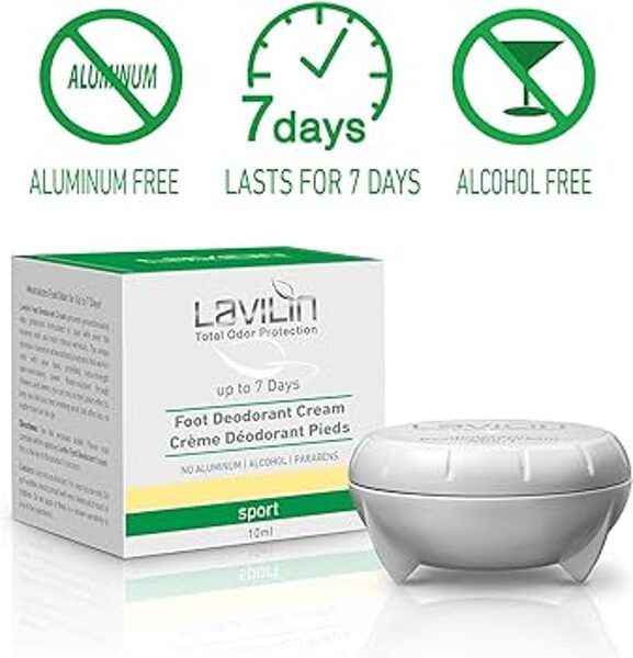 LAVILIN Foot Deodorant dezodorants, 13 g Bez alumīnija