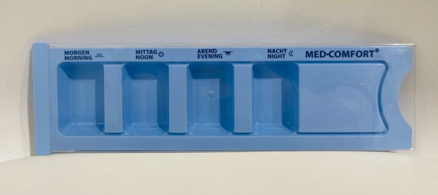 Zāļu kārbiņa- planotājs vienai dienai