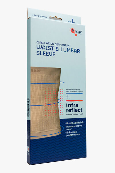 Pulsaar Active asinsriti uzlabojoša vidukļa un jostas daļas ortoze ar germāniju 	1 gab