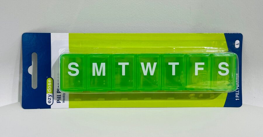 Zāļu kastīte-organizators septiņām dienām Ezy Dose