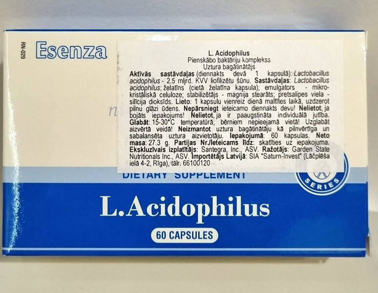 SANTEGRA Acidophilus kapsulas N60