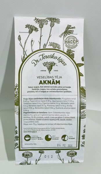 Dr.Tereško tēja aknām, 70 g