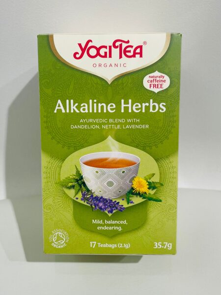 YOGI TEA Alkaline Herbs tēja paciņās 17N