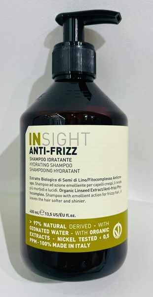 INSIGHT Anti-frizz šampūns 400 ml 