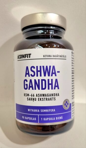 Ashwagandha 90 kapsulas ICONFIT