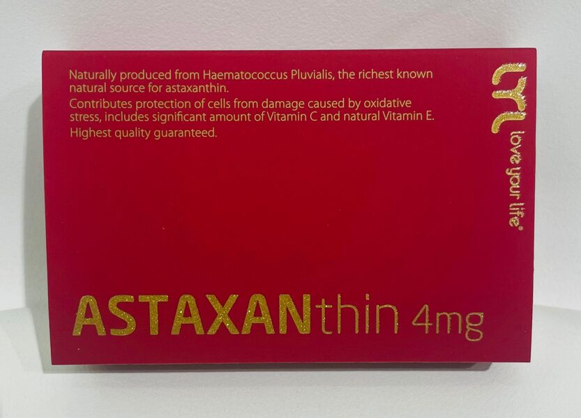 LYL ASTAXANThin, kapsulas, 30 gab.