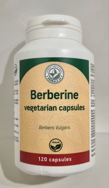 Berberine vegetārās kapsulas N120 