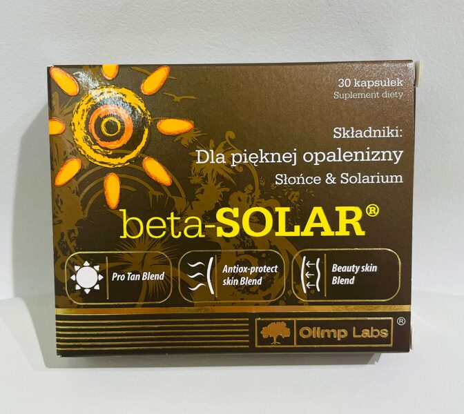 OLIMP LABS BETA SOLAR kapsulas, 30 gab.