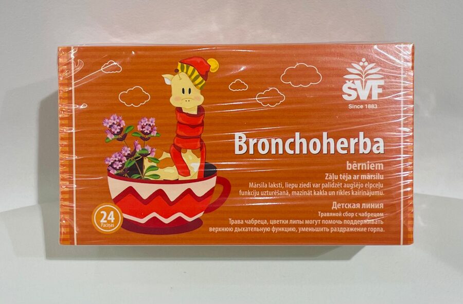 NATĒJA Bronchoherba tēja bērniem, N24