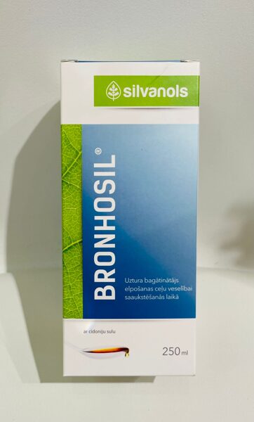  Bronhosil sīrups, 250 ml Silvanols