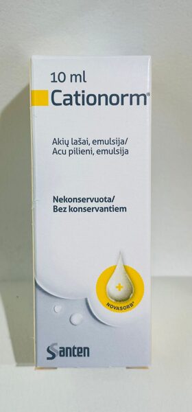 CATIONORM ACU PILIENI 10ML