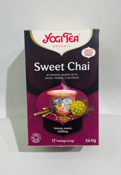 YOGI TEA Sweet Chai tēja paciņās 17N