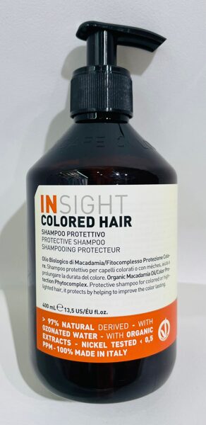 INSIGHT Colored Hair  Šampūns krāsotu matu krāsas aizsardzībai, 400ml