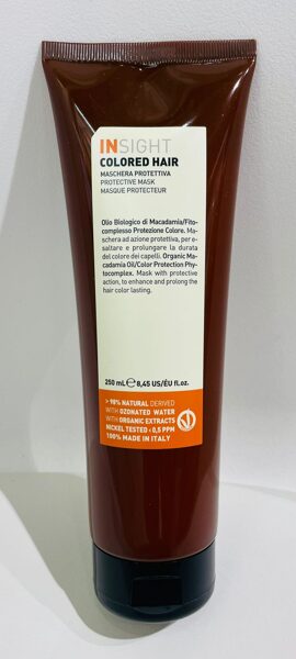 INSIGHT Colored Hair Maska krāsotu matu krāsas aizsardzībai, 250ml