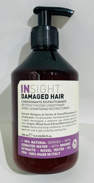 INSIGHT Damaged Hair  Atjaunojošs kondicionieris bojātiem matiem, 350ml