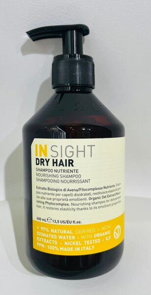 INSIGHT Dry Hair  Barojošs šampūns sausiem matiem, 350ml