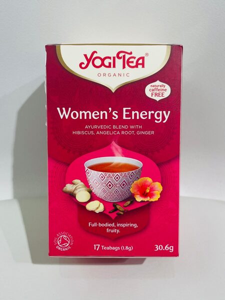 Yogi Tea Women’s Energy tēja paciņās N17