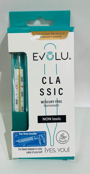 TERMOMETRS BEZ DZĪVSUDRABA EVOLU CLASSIC
