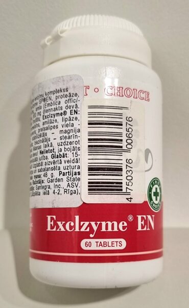 SANTEGRA Exclzyme EN tabletes N60