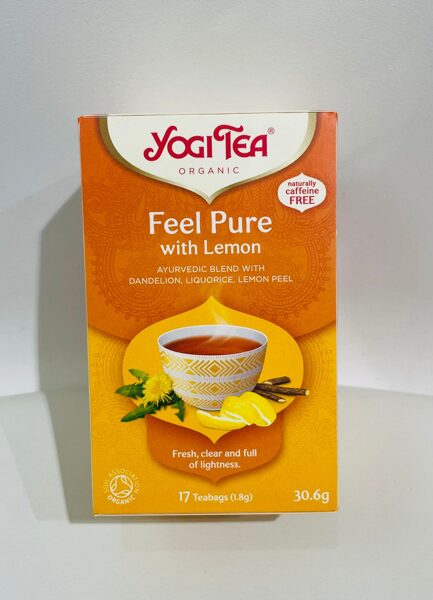 Yogi Tea Feel Pure tēja paciņās N17