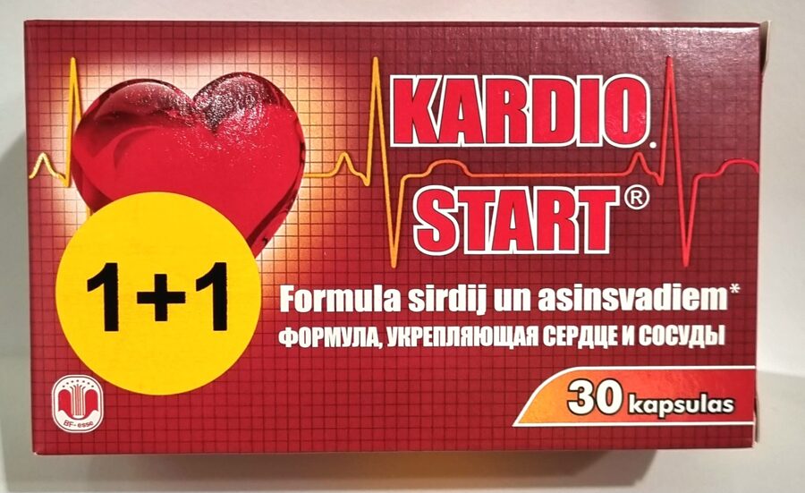 KARDIO START® kapsulas N30 1+1