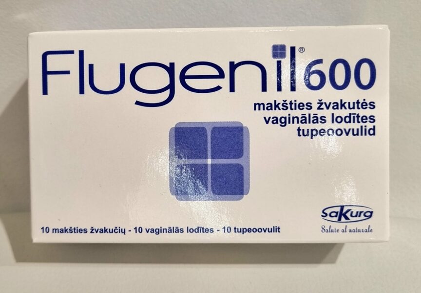 Flugenil 600 vaginālās lodītes 10 gab.