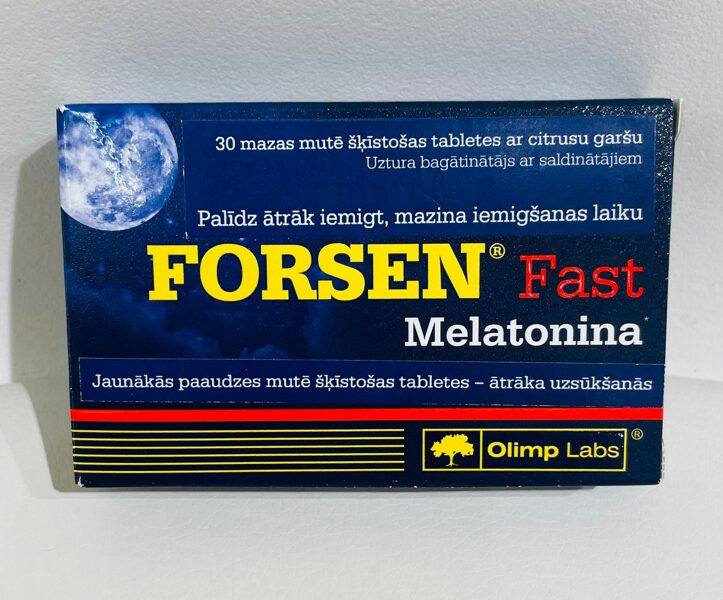 Olimp Labs Forsen Fast Melatonin, 30 gb.