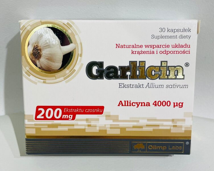 Olimp Labs Garlicin 200 mg ķiploku ekstrakts, 30 kapsulas