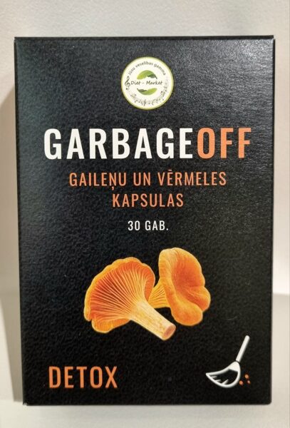 Garbageoff Gaileņu un vērmeles kapsulas, 30 gb.