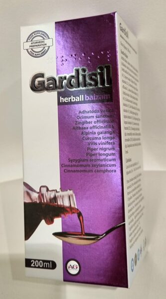 Gardisil Herbal balzams, Augu ekstrakts un Mentola garša, 200 ml