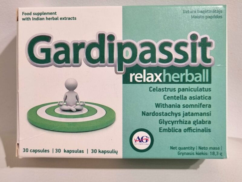 Gardipassit relaxherball, 30 kapsulas