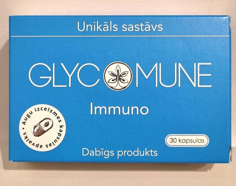Glycomune Immuno, 30 kapsulas Uztura bagātinātājs IMUNSISTĒMAS aktivizēšanai.