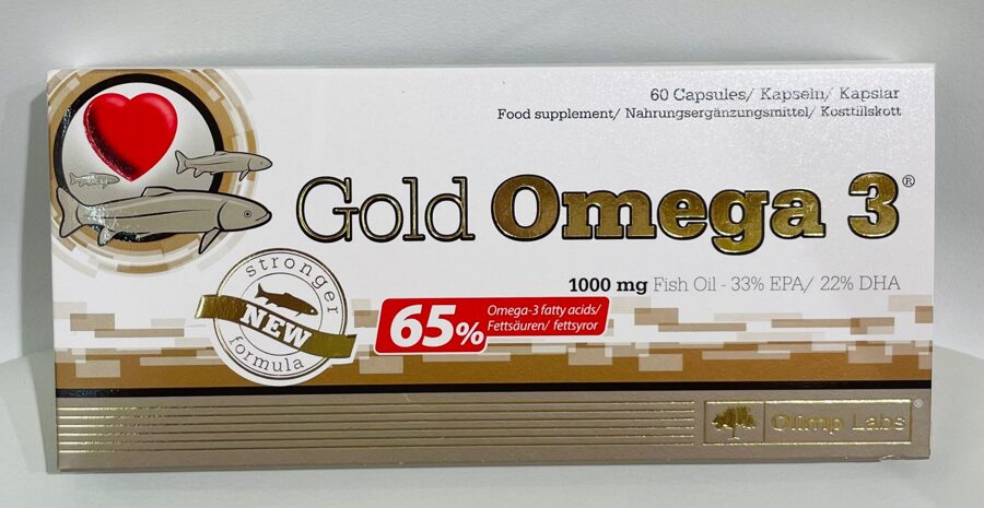 OLIMP LABS Gold Omega 3 kapsulas, 60 gab.