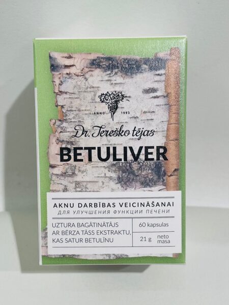  BETULIVER N60 Uztura bagātinātājs DR. TEREŠKO