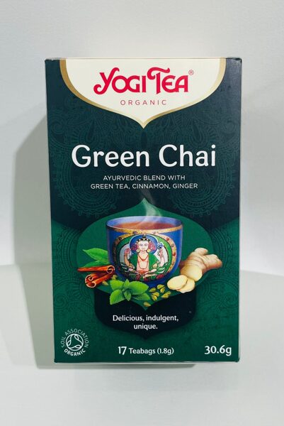 YOGI TEA Green Chai tēja paciņās N17