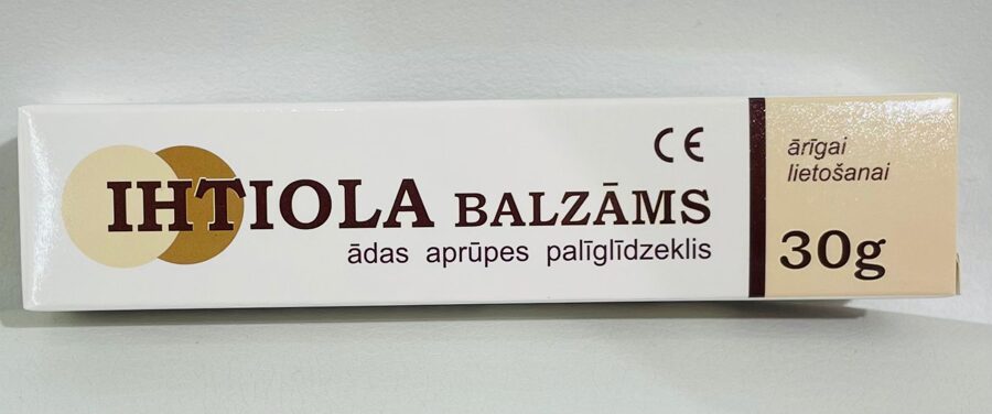 Ihtiola balzāms 10%, 30 g