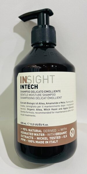 INSIGHT Intech Mitrinošs bezsulfāta šampūns, 350 ml