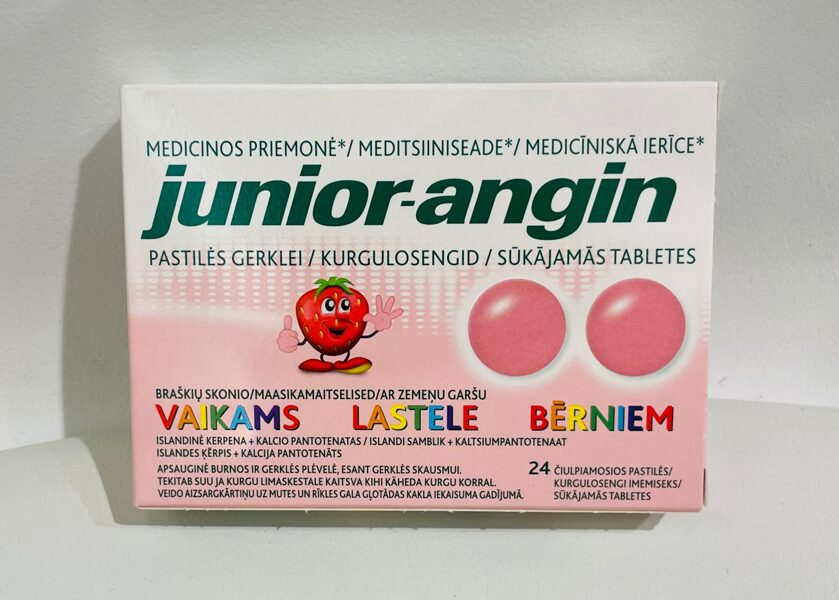 Junior Angin, 24 tabletes