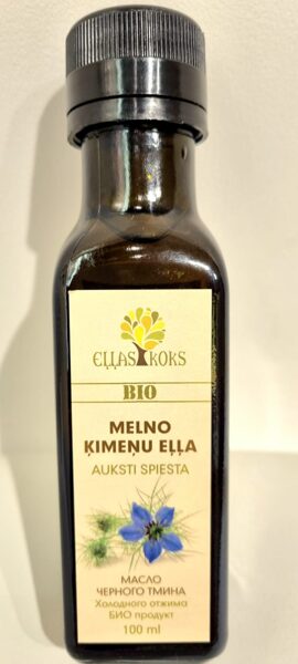 Melno ķimeņu eļļa 100 ml