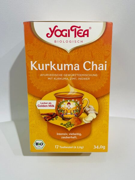 YOGI TEA Kurkuma Chai tēja paciņās N17