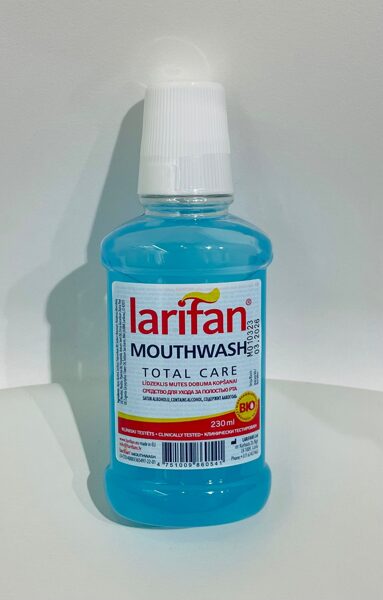 LARIFAN Total Care mutes skalojamais līdzeklis, 230 ml